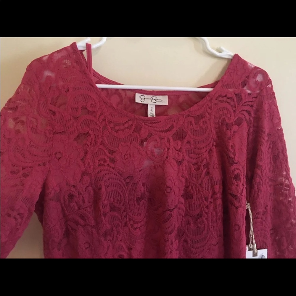 Jessica Simpson lace Maternity dress